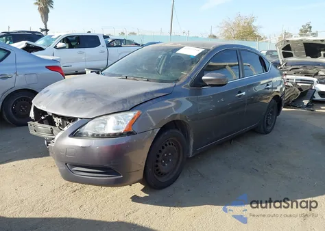 2015 Nissan Sentra S from USA, damaged, VIN 3N1AB7AP5FY338756